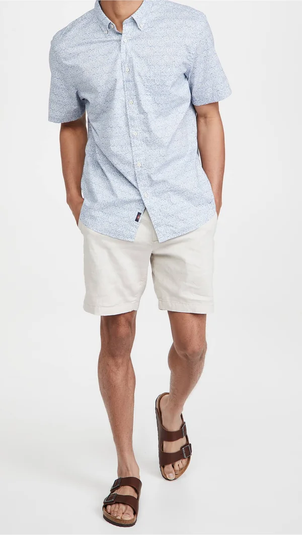 Faherty Short Sleeve Playa Shirt