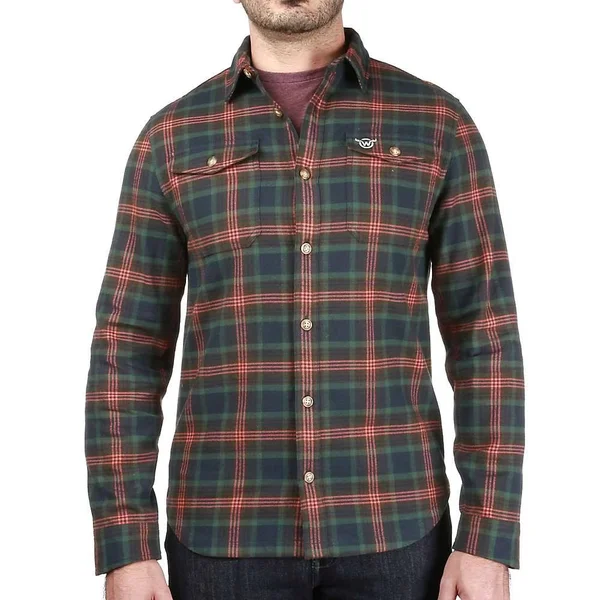 Moosejaw Men's Hot Toddy Heavyweight Flannel, Size: Small, Blue