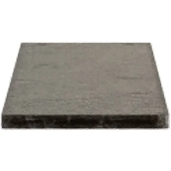 Ekena Millwork BKTM03X18LOAWS 3x22W x 18x22D Logan Hidden Support Steel Bracket w/ 14x22 Support Depth - Antiqued Warm Silver