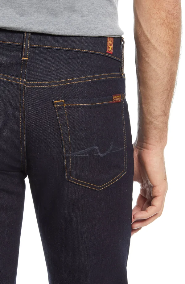 7 for All Mankind Men's Slimmy Slim Fit Jeans - Blue - 28