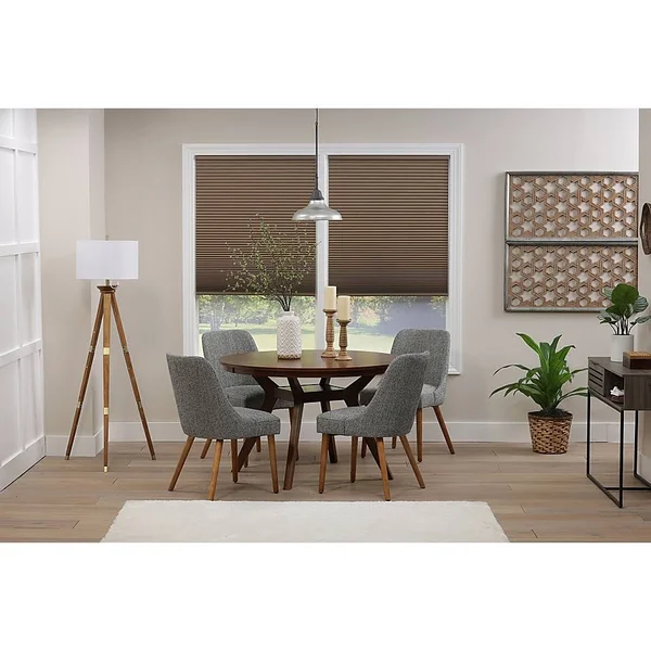 Eco Home Blackout 30x22 x 64x22 Cordless Cellular Shade in Latte