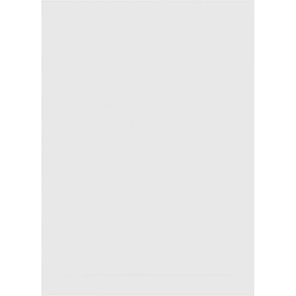 Ekena Millwork GVPVE16X1402SN 16x22W x 14x22H Vertical Surface Mount PVC Gable Vent: Non-Functional, w/ 2x22W x 1-1/2x22H Brickm