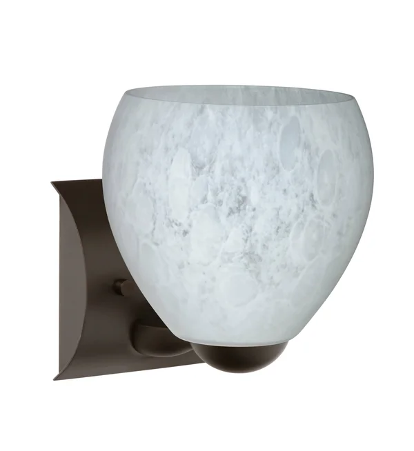 Besa Lighting 1WZ-412219-BR Bolla Wall Sconce - Bronze