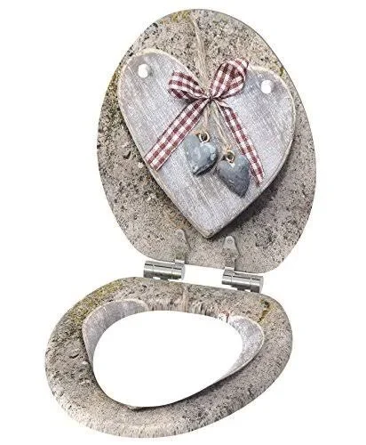 Sanilo Elongated Toilet Seat - Wide Choice of Slow Close Toilet Seats, Molded Woo