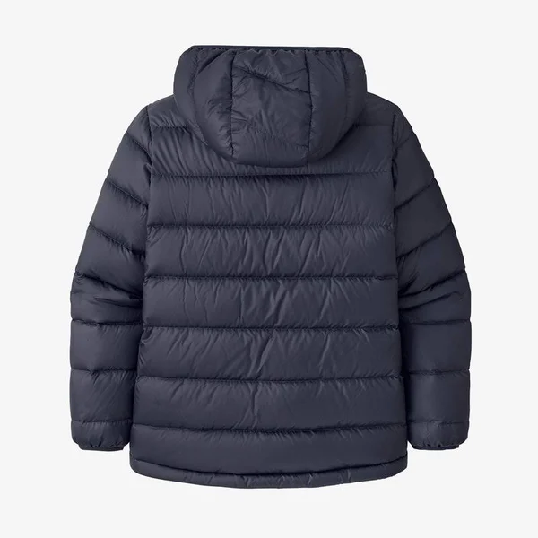 Patagonia Boys& Hi-Loft Down Sweater Hoody Plume Grey - L