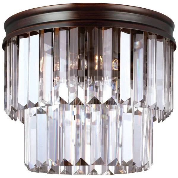 Sea Gull Lighting 7514002-965 Carondelet Flush Mount Light Antique Brushed Nickel