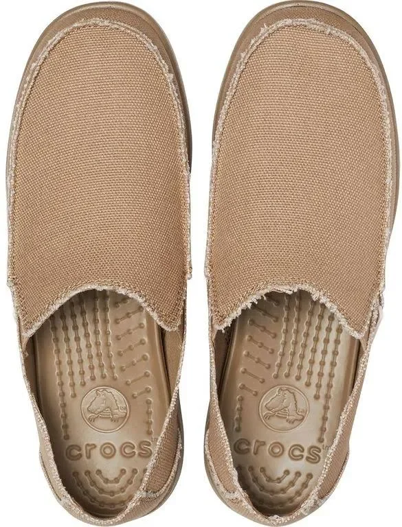 Crocs Men's Santa Cruz Wide Slip-On - Brown, M14