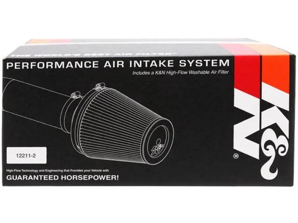 K N 69-1008TB Typhoon Air Intake Kit, Short RAM, Blue