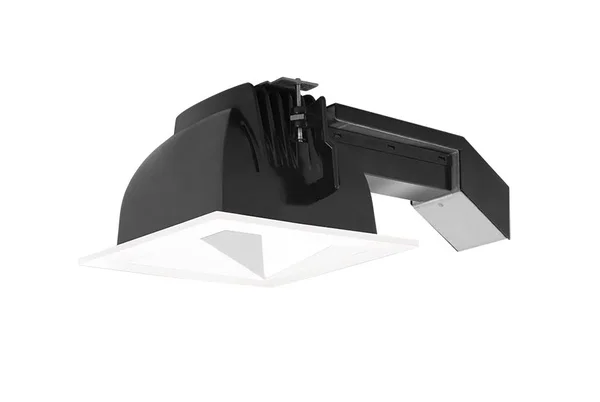RAB REMODELER 6 inch Square 20W Lutron 80 Degree 3000K 90 CRI Specular Cone Black Ring (RDLED6S20L-80YHC-S-B)