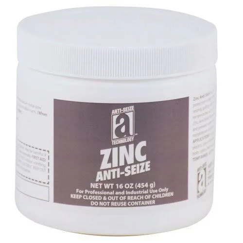 Zinc Anti-Seize 45016 Zinc Petrolatum Compound - 16 oz., Gray, Paste