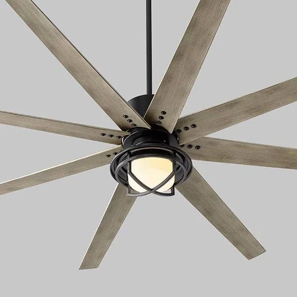 Oxygen Fleet 72x22 Ceiling Fan - Black - 3-108-15