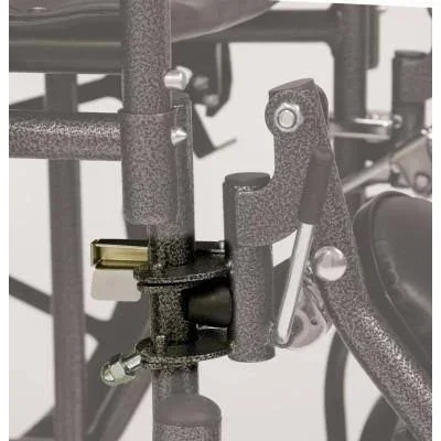 Everest & Jennings Traveler SE - 20x16 Wheelchair, Detachable Full Arm, Elevating Legrest