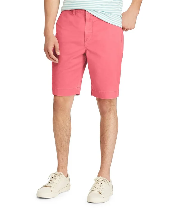 Polo Ralph Lauren Classic-Fit Stretch Shorts - Men's, Size: 36, Nantucket Red