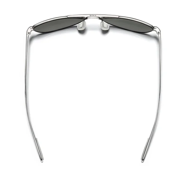 ROKA Rio Titanium (Polarized) Sunglasses with Matte Black Frames - Dark Carbon Lens