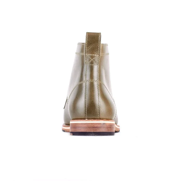 Helm The Zind Boots in Olive - Men's Size 9/EE, Babbo Leather