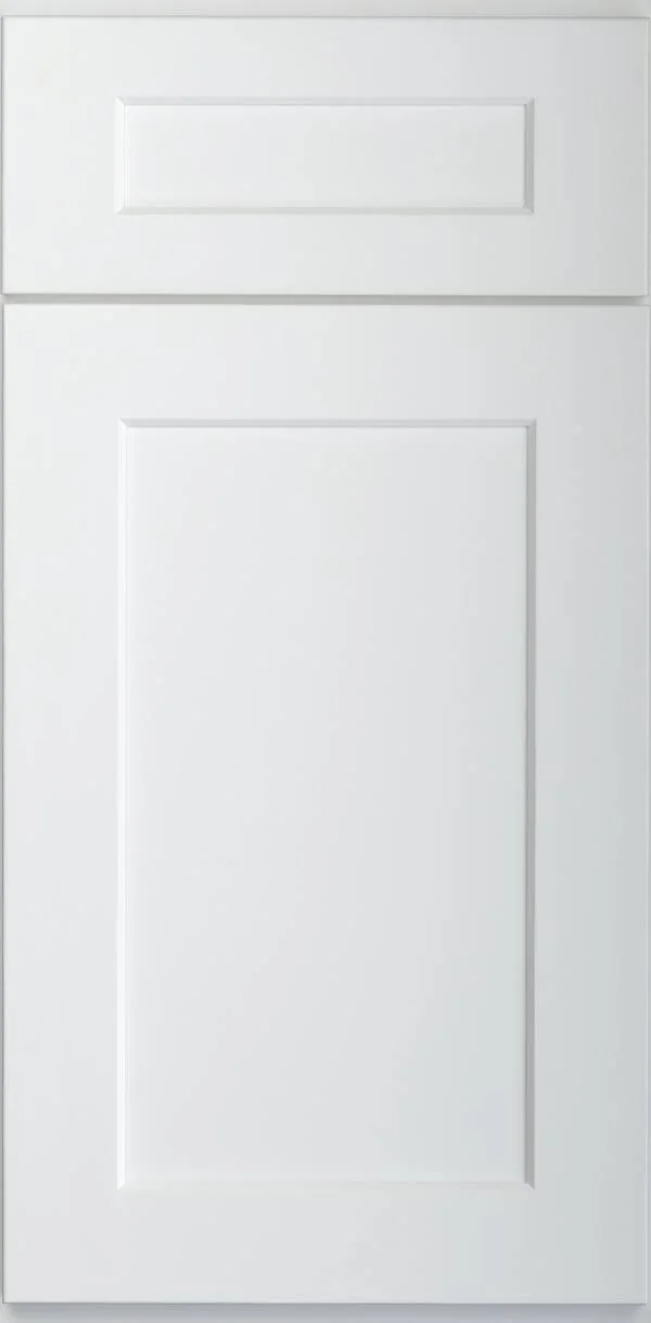 Wilora Hawthorne Shaker White 33x22 x 36x22 x 12x22 2 Doors, 2 Shelves Wall Cabinet, High-Density Fiberboard (HDF) SW-W3336