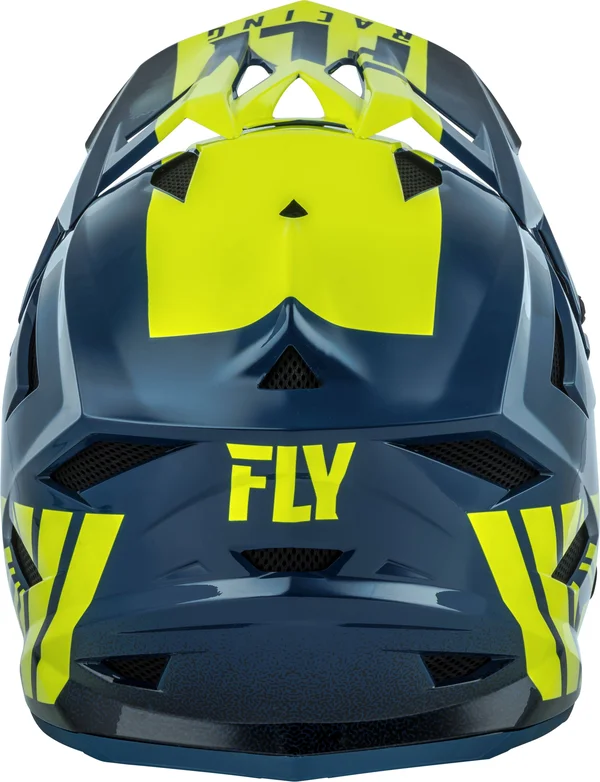 Fly Racing Default Helmet - Teal/hi-vis Yellow - Xs