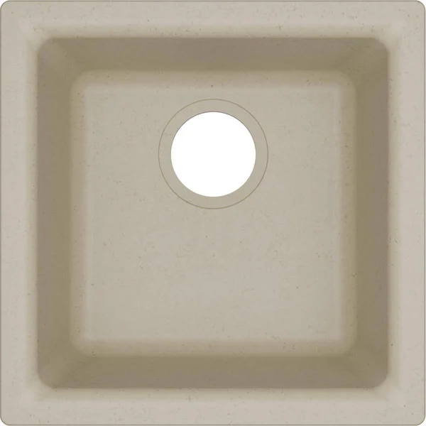 Elkay Quartz Classic ELG1616GS0 Greystone Single Bowl Dual Mount Bar Sink
