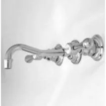 Newport Brass Chesterfield Wall Mount Lavatory Faucet Matte White