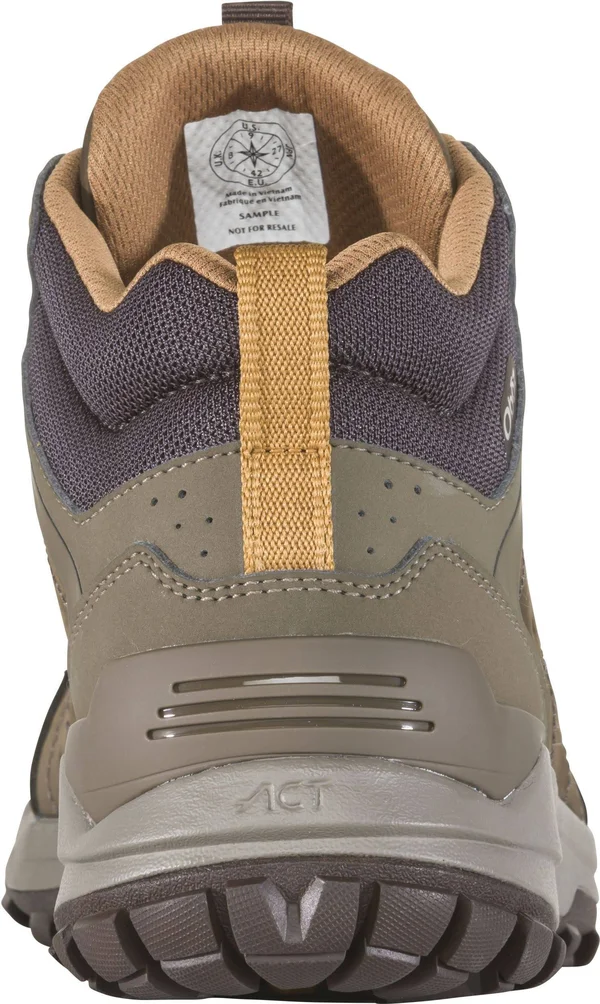 Oboz Sypes Mid Leather B-Dry Hiking Shoe - Men's Cedar Brown - 11