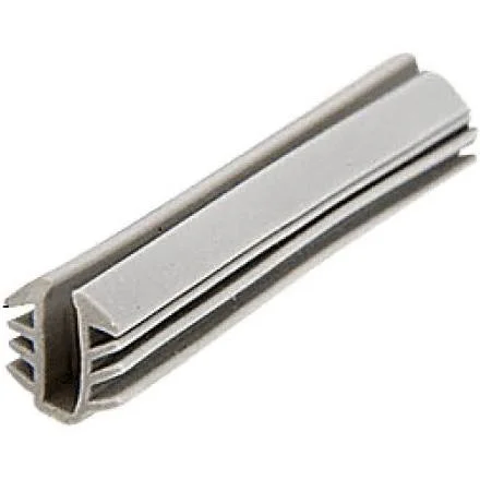 CRL Glazing Vinyl for 7/32 inch Glass Thickness - 1000' Roll - Gray