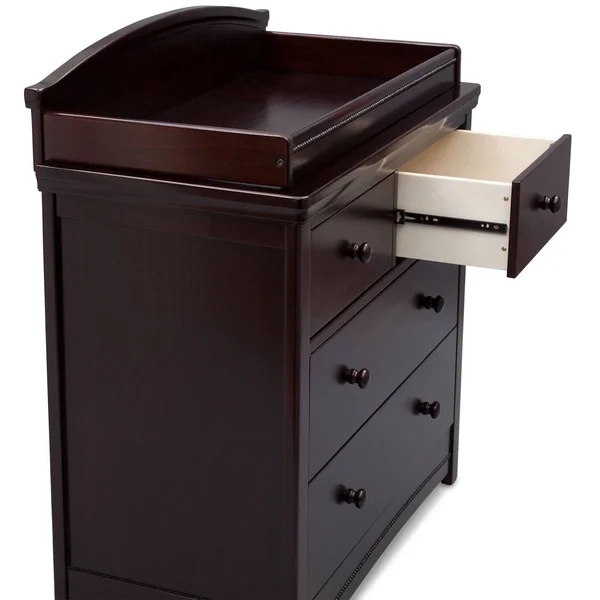 Simmons Kids SlumberTime Emma 4-Drawer Dresser - Black Espresso