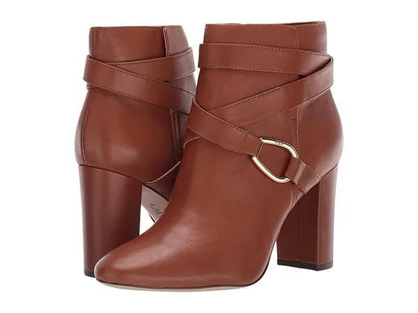 Lauren Ralph Lauren Addington Women's Shoes Deep Saddle Tan : 11 B