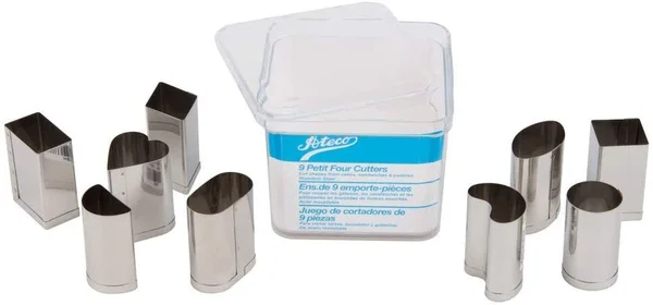 Ateco 2009 Stainless Steel Petite Four Cutter Set 9 PC - Bakeware (2)