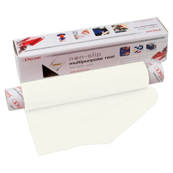 Dycem Non-Slip Material, Roll, 16x22x6-1/2 foot, Black