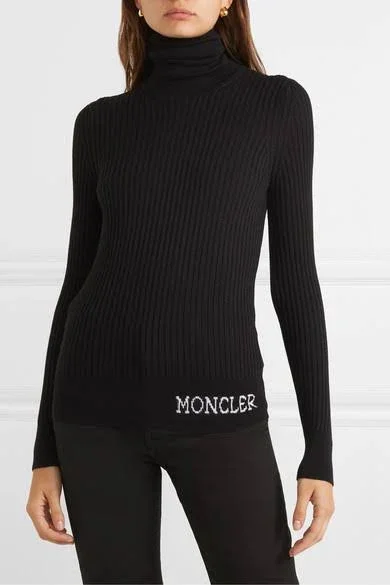 Moncler - Wool Jumper, Women, Pink