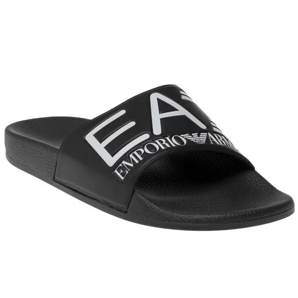 EA7 Sea World Visibility Black Sandals