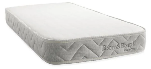 Room & Board, Modern Basic Crib Mattress White