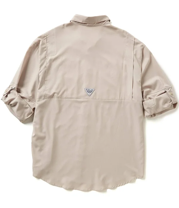 Columbia Men's Tamiami II Long Sleeve Shirt, Large, Aegean Blue