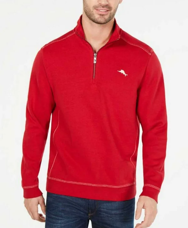 Tommy Bahama Mens Poinsettia Marlin Sweatshirt (XXXL/TTTG, Scooter Red)