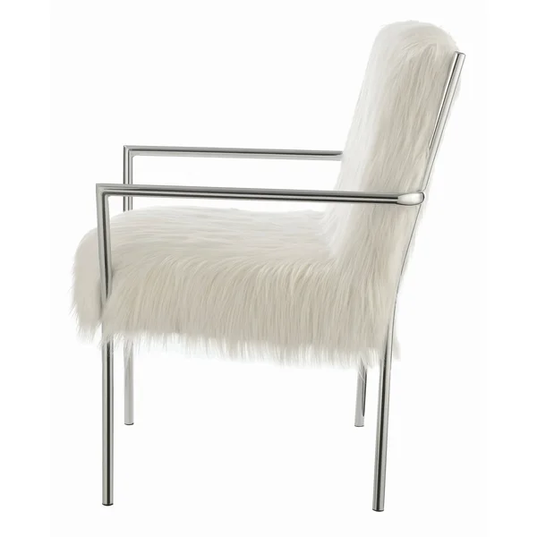 Coaster Accent Chair (White)