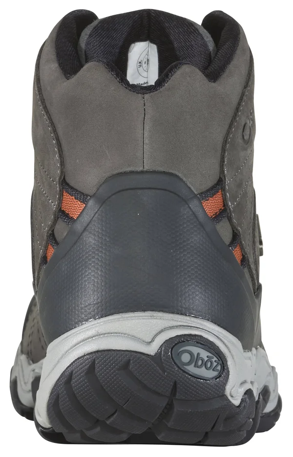 Oboz Men's Bridger Mid B-DRY, Raven, 12