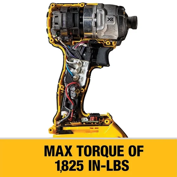 DeWalt DCF887P1 20V MAX* XR 1/4 in. 3-Speed Impact Driver Kit