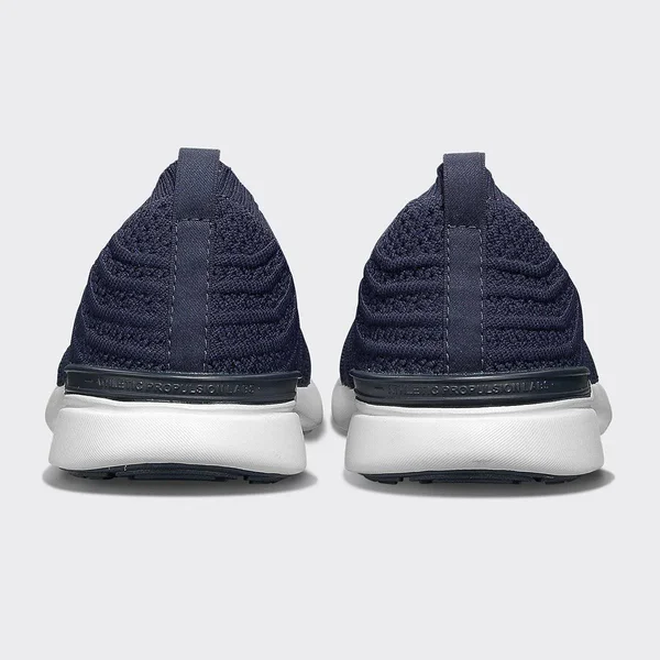 APL Men's Techloom Wave Navy/White Shoes in Size 14 - Athletic Propulsion Labs