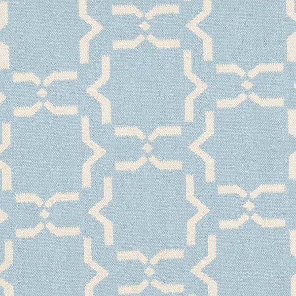 Safavieh Dhurries DHU545B 2&6x22 x 10&0x22 Runner Light Blue, Ivory Area Rug
