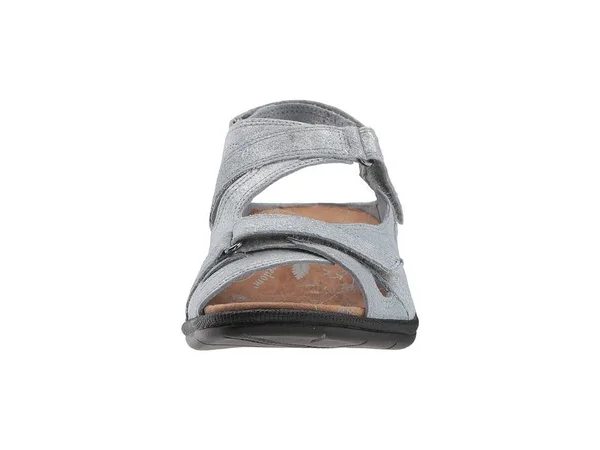 Drew Women's Lagoon Hook and Loop Sandal - Denim Dusty Leather