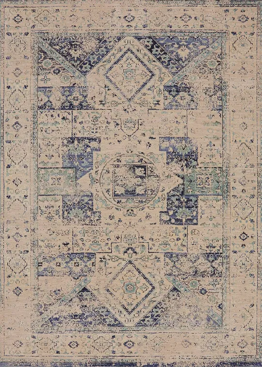 Karastan Cosmopolitan Santee Indigo 2& x 3& Area Rug
