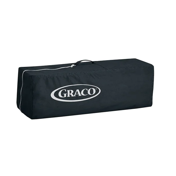Graco Pack and Play on The Go Playard - Includes Full-Size Infant Bassinet, Push Button Compact Fold, Stratus