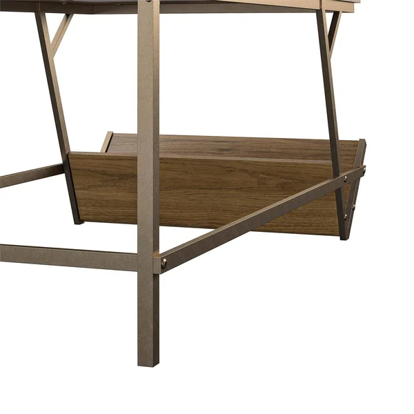 Novogratz Regal Coffee Table - Walnut