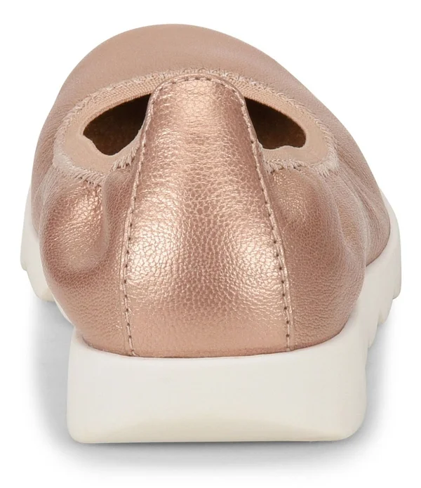 Womens Comfortiva Grace Flats Rose Gold