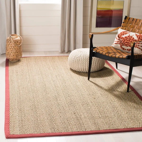 Safavieh Natural Fiber NF115J Natural/Ivory 8& x 10& Area Rug