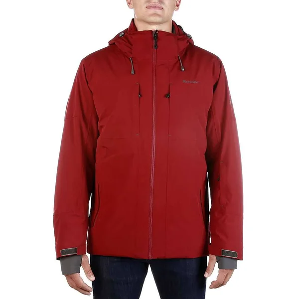 Moosejaw Men's Mt. Elliott Insulated Waterproof Jacket - Size: LT, Red