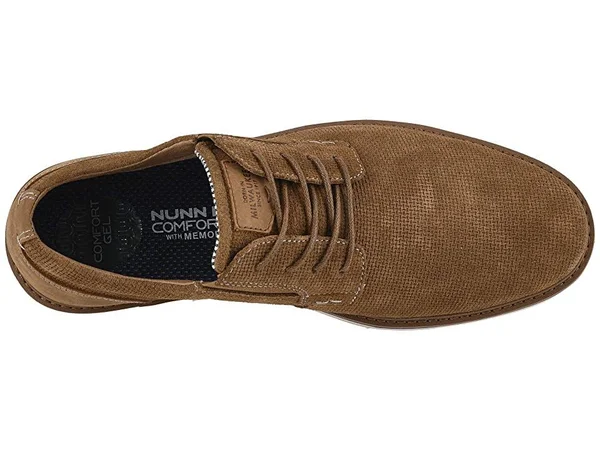 Nunn Bush Barklay Plain Toe Oxford 8.5 Men's Camel