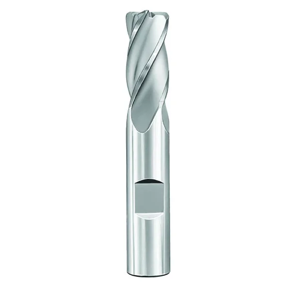 SGS 38143 1CR 4 Flute Corner Radius General Purpose End Mill - Titanium Carbonitride Coating, 3/4x22 Cutting Diameter, 1-1/2x22 C
