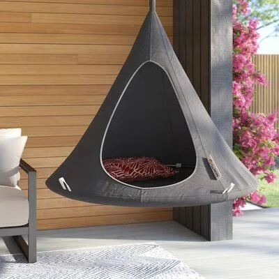 Saffo Camping Hammock Color: Taupe, Size: 48x22 H x 48x22 W x 48x22 D