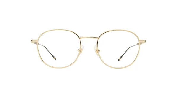 Montblanc MB0048O 002 Gold Oval Eyeglasses